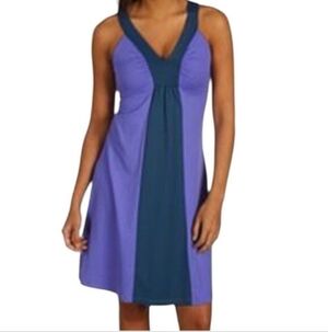 Patagonia Corrine Purple and Teal Activewear Dress, Size Small
